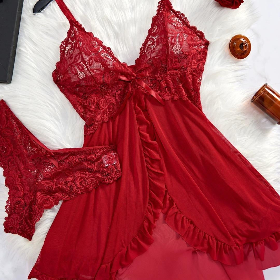Lace Babydoll Set