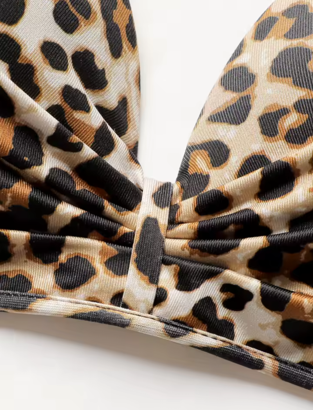 Leopard Print Bra & Knicker Set