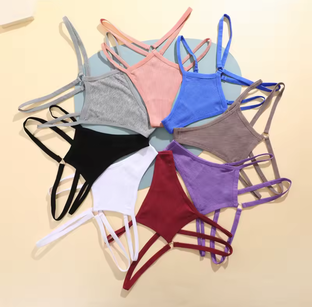 4 Pack Double Belt Thongs