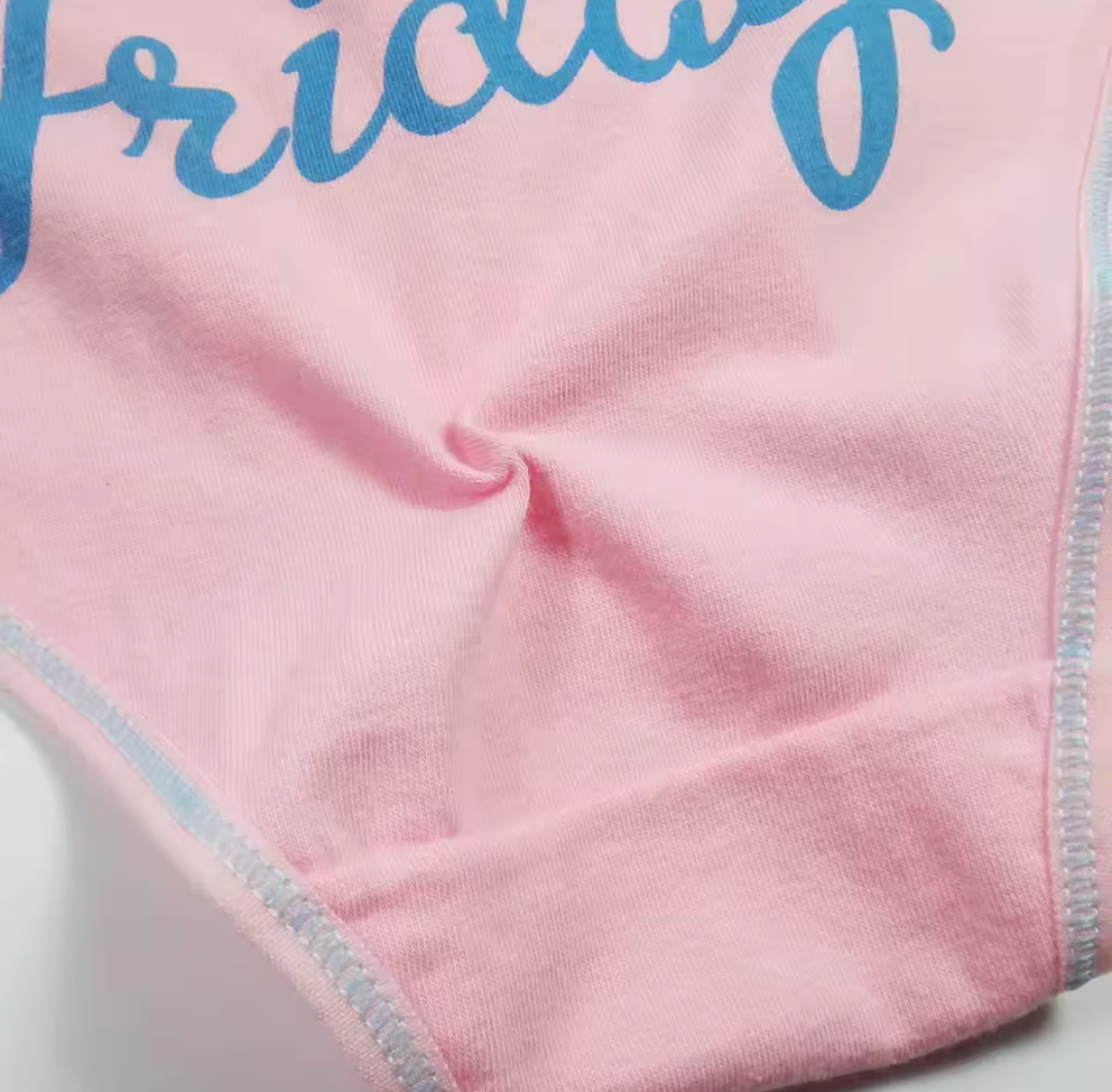 Monday - Sunday Ladies Briefs