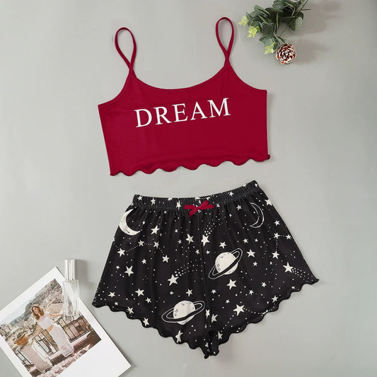 Star And Moon Pyjama Set