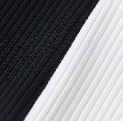 10 Pack Ribbed Cotton Thongs